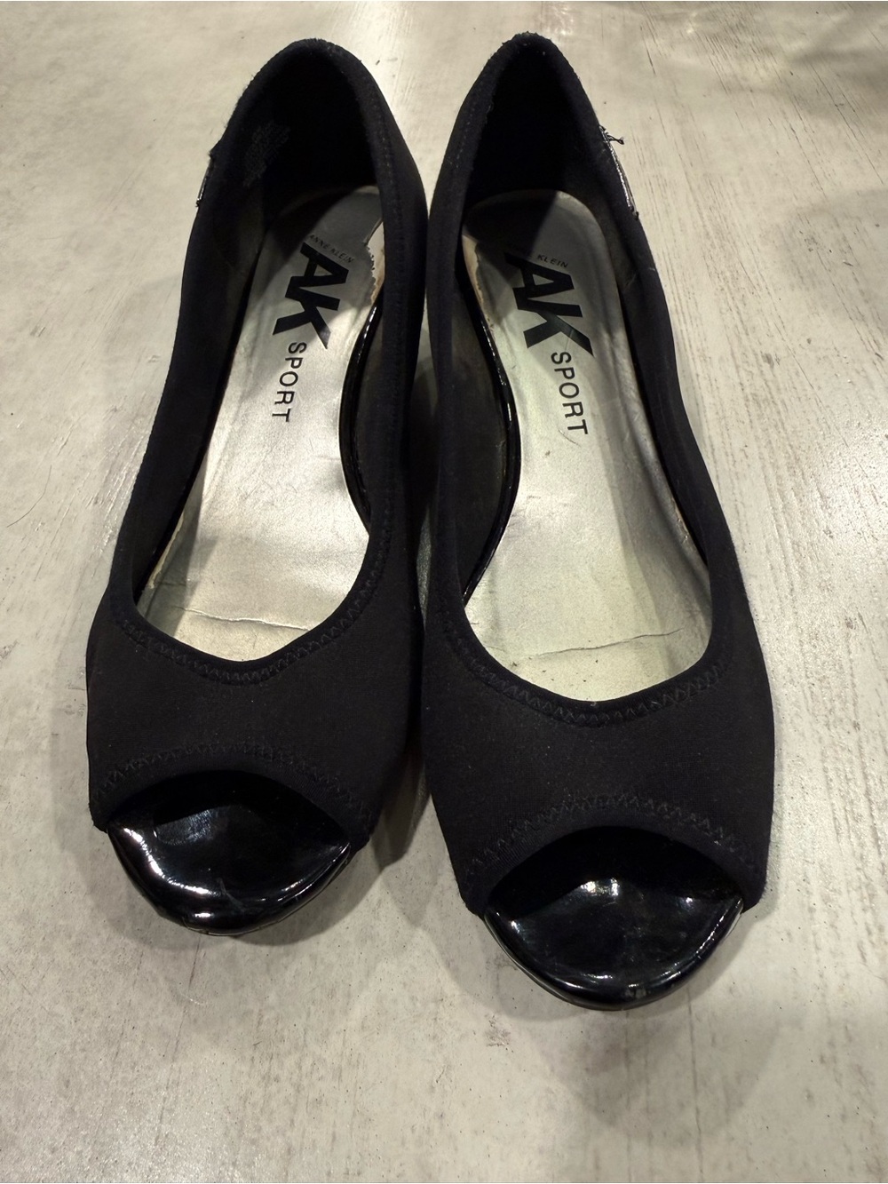 Anne Klein Sport Open Toed Wedge. 10m Women’s Shoe. Camrynne Style